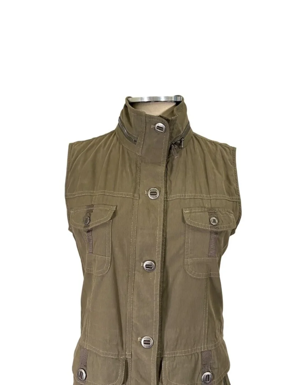 Kuhl Womens Rekon Cavas Utility Zip Up Vest Size Small - Picture 7 of 10